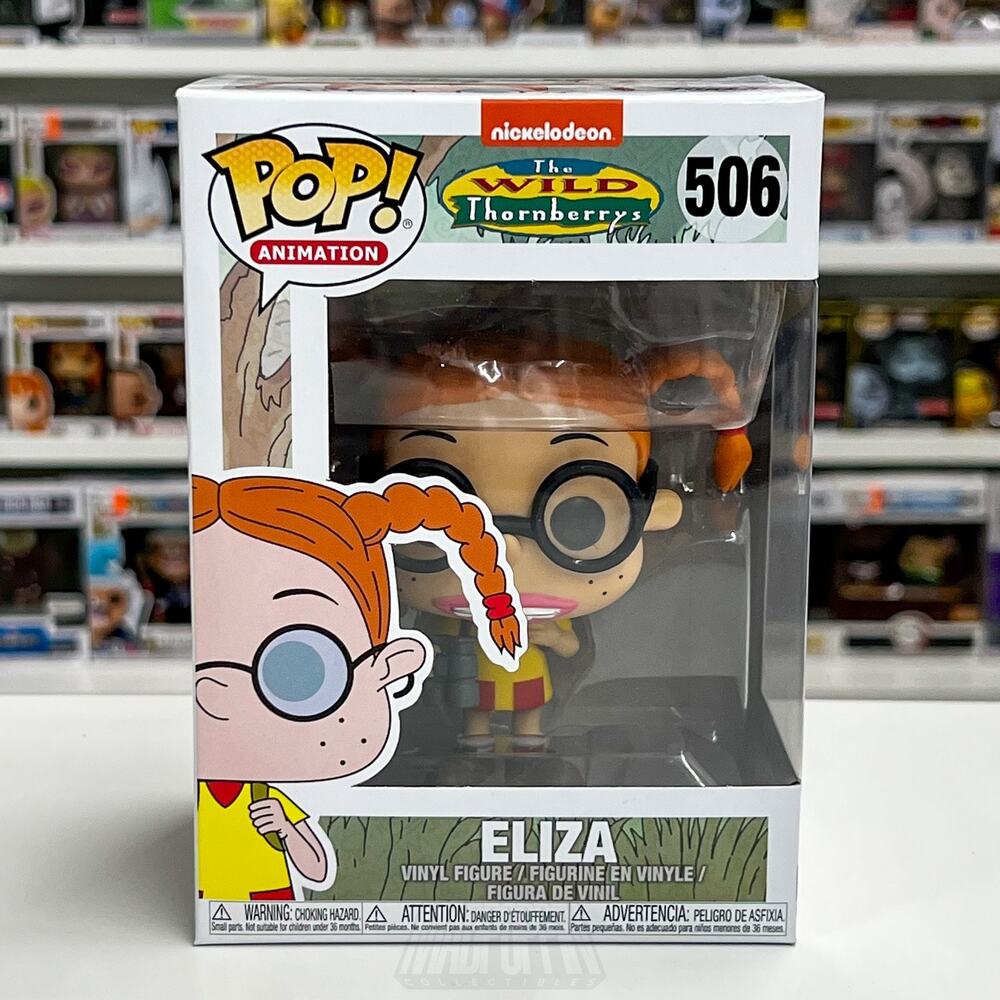 Funko Pop Animation Nickelodeon Wild Thornberrys Eliza 506 Cartoons Vinyl Figure